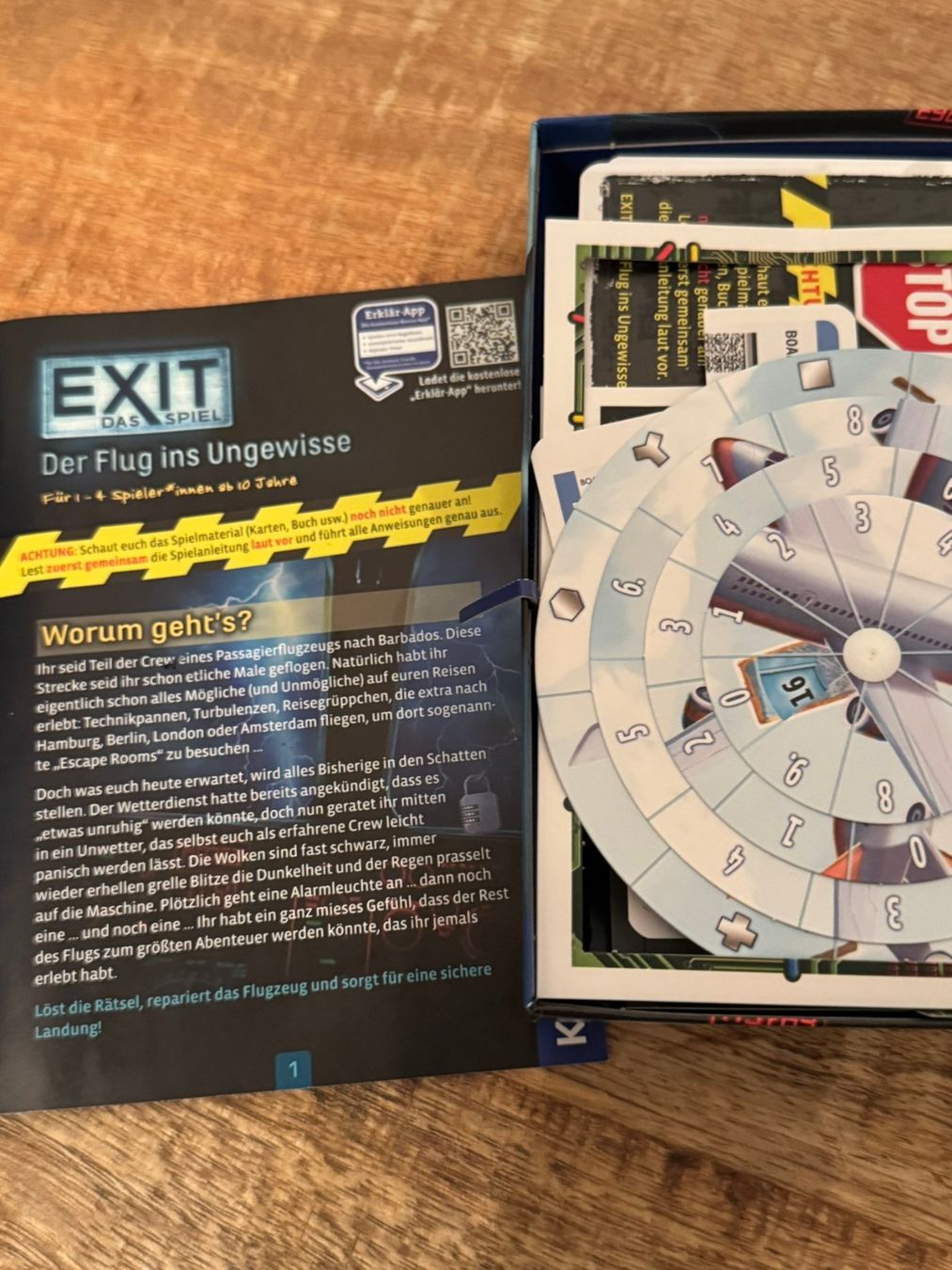 Kosmos Spiele: Exit - Das Spiel: Der Flug ins Ungewisse -gebraucht – Gebraucht aus Uhwiesen von fel_5ghs 2