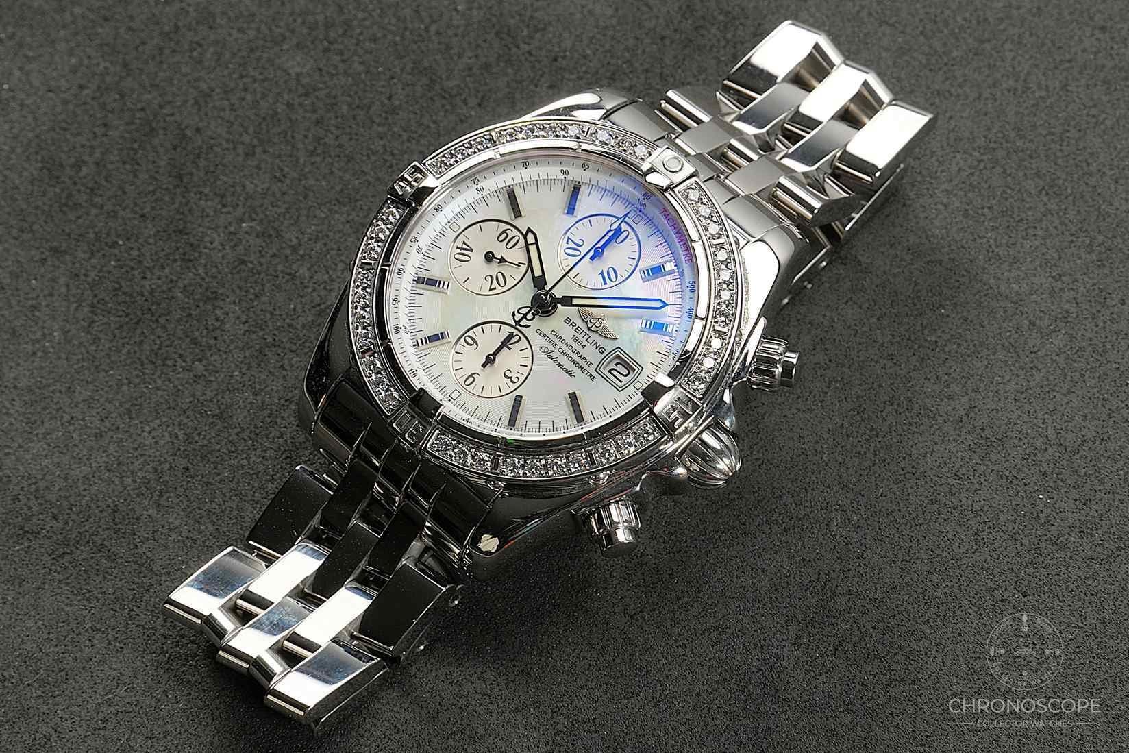 Breitling Uhren: Breitling Chronomat Evolution mother of pearl dial – Gebraucht aus Luzern von ChronoScope6004 4