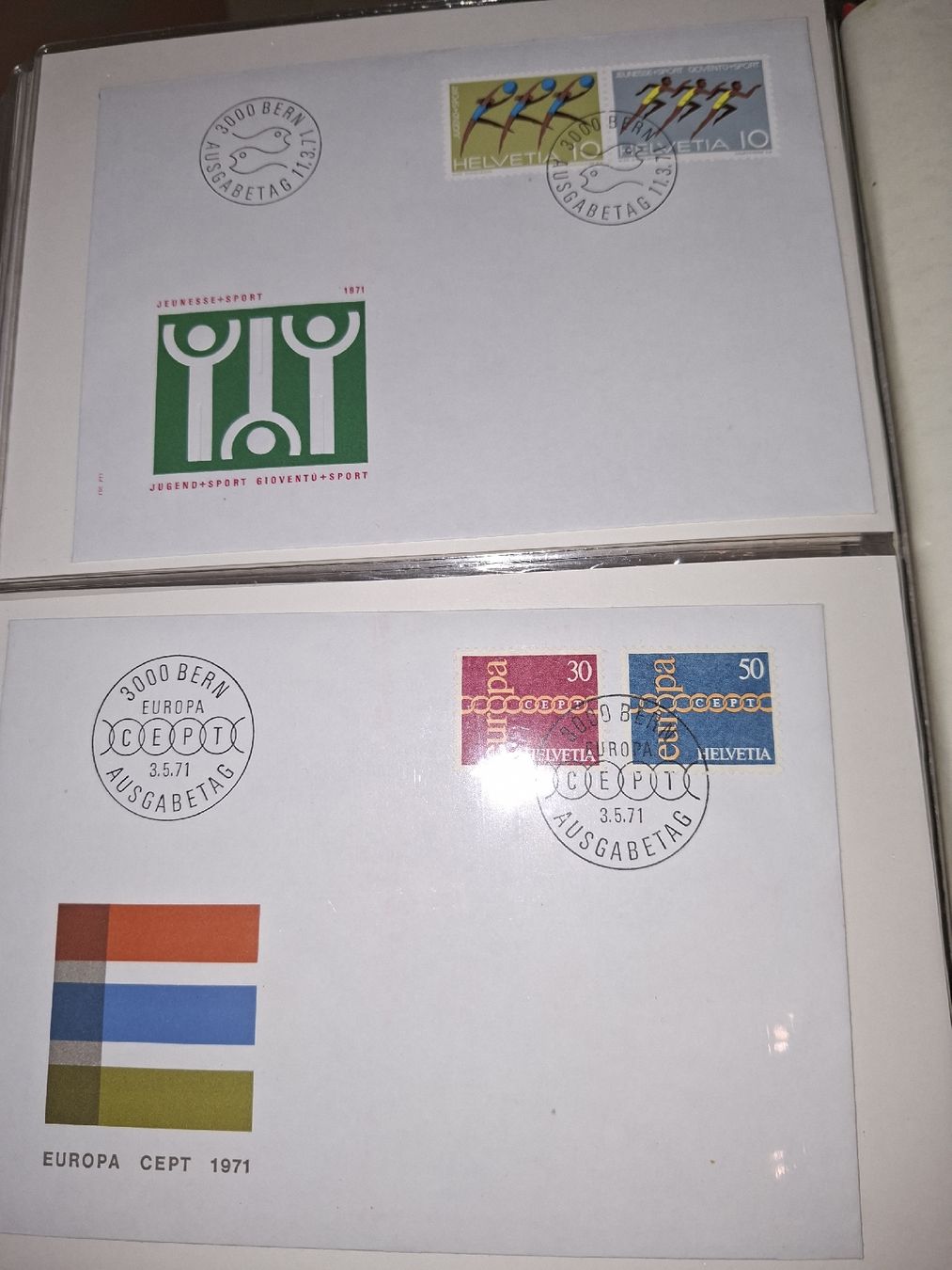 Tutti i francobolli: 100 FDC / Briefe Schweiz div. – Usato da Balgach venduto da SIMEON27 7