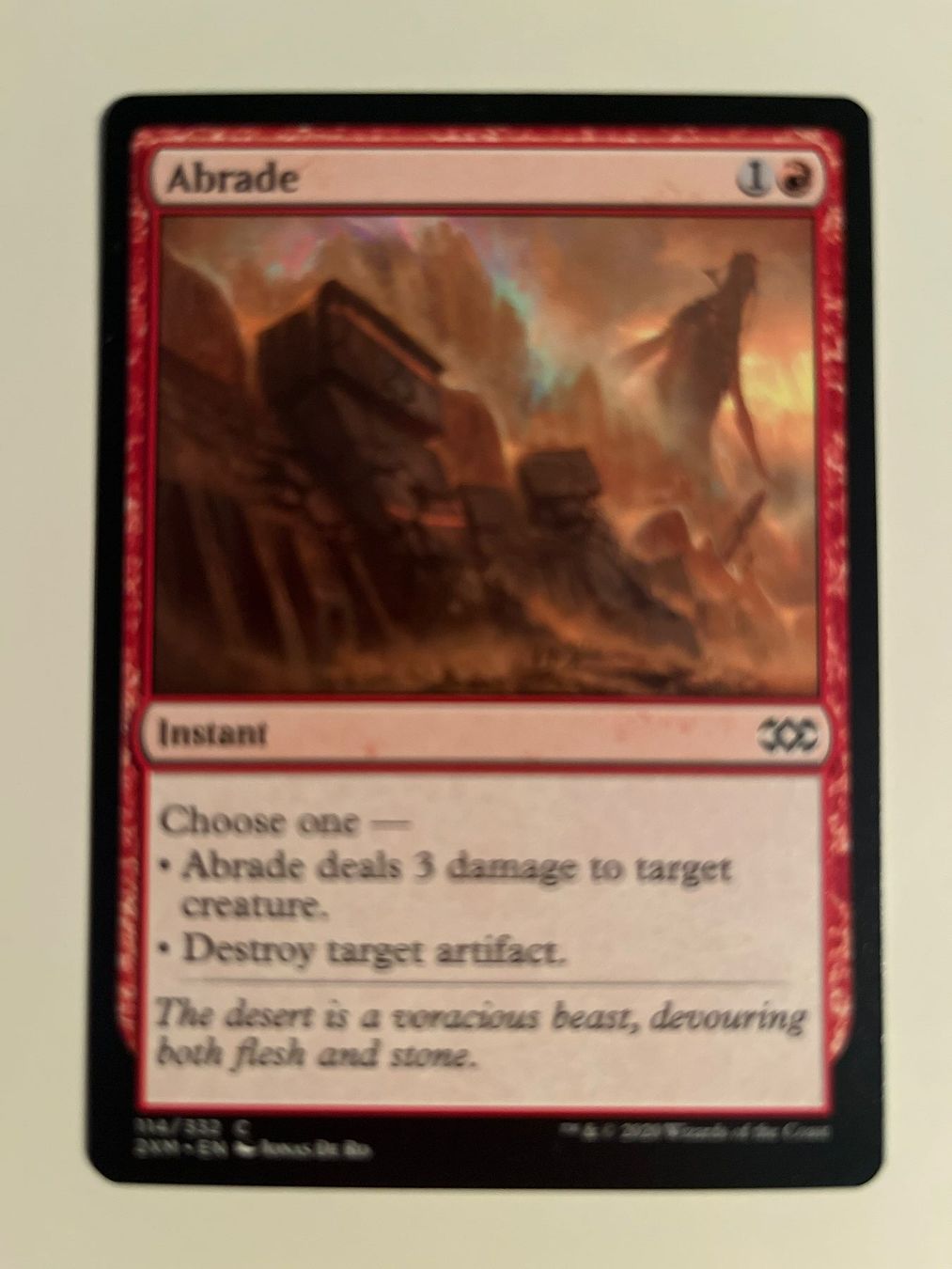 Magic The Gathering Carte collezionabili: 1 x Abrade - Magic: The Gathering - MtG – Usato da Kriens venduto da Shadi1980