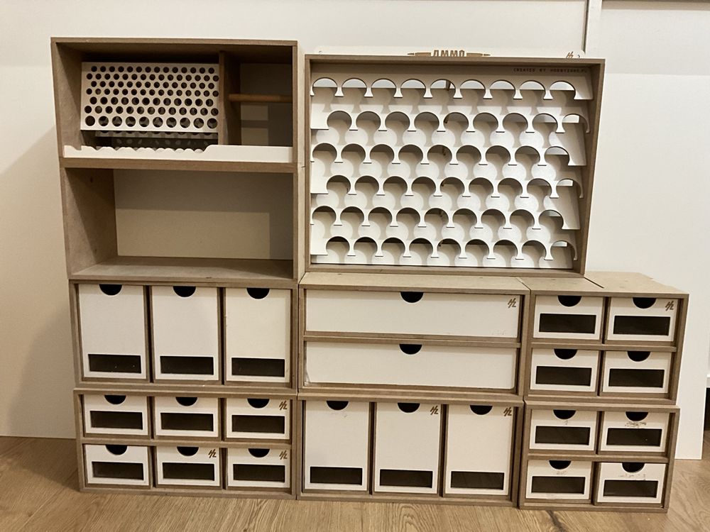 8x Hobbyzone Organizer Module + 1x AMMO Storage System by HZ (Gebraucht ...
