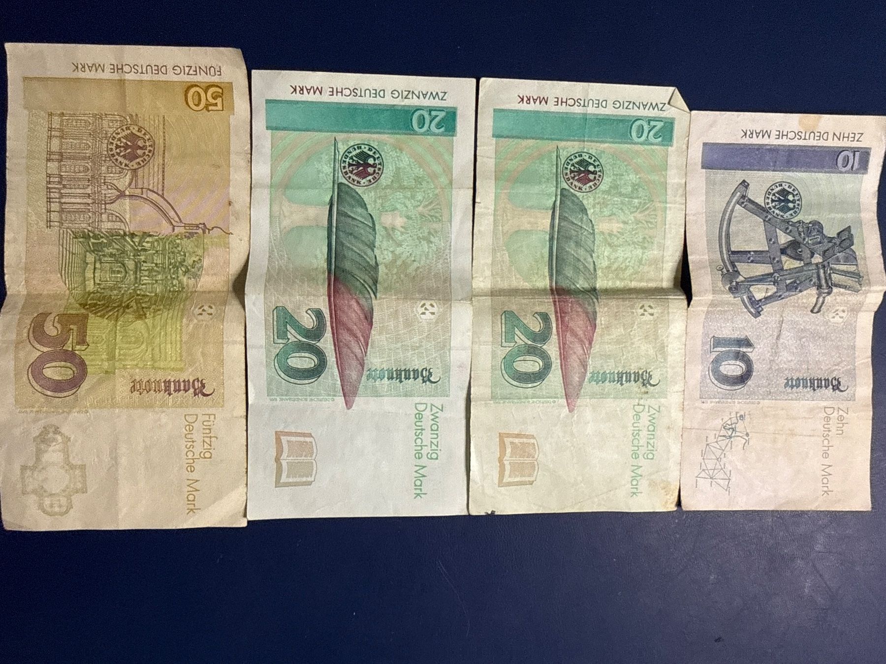 Banconote: 100 Deutsche Mark Verschiedene Banknoten – Usato da Derendingen venduto da iven70 3