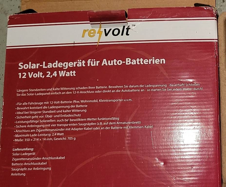 Panneaux solaires: Solar Paneel  – D'occasion à Biberist par BosshardtG