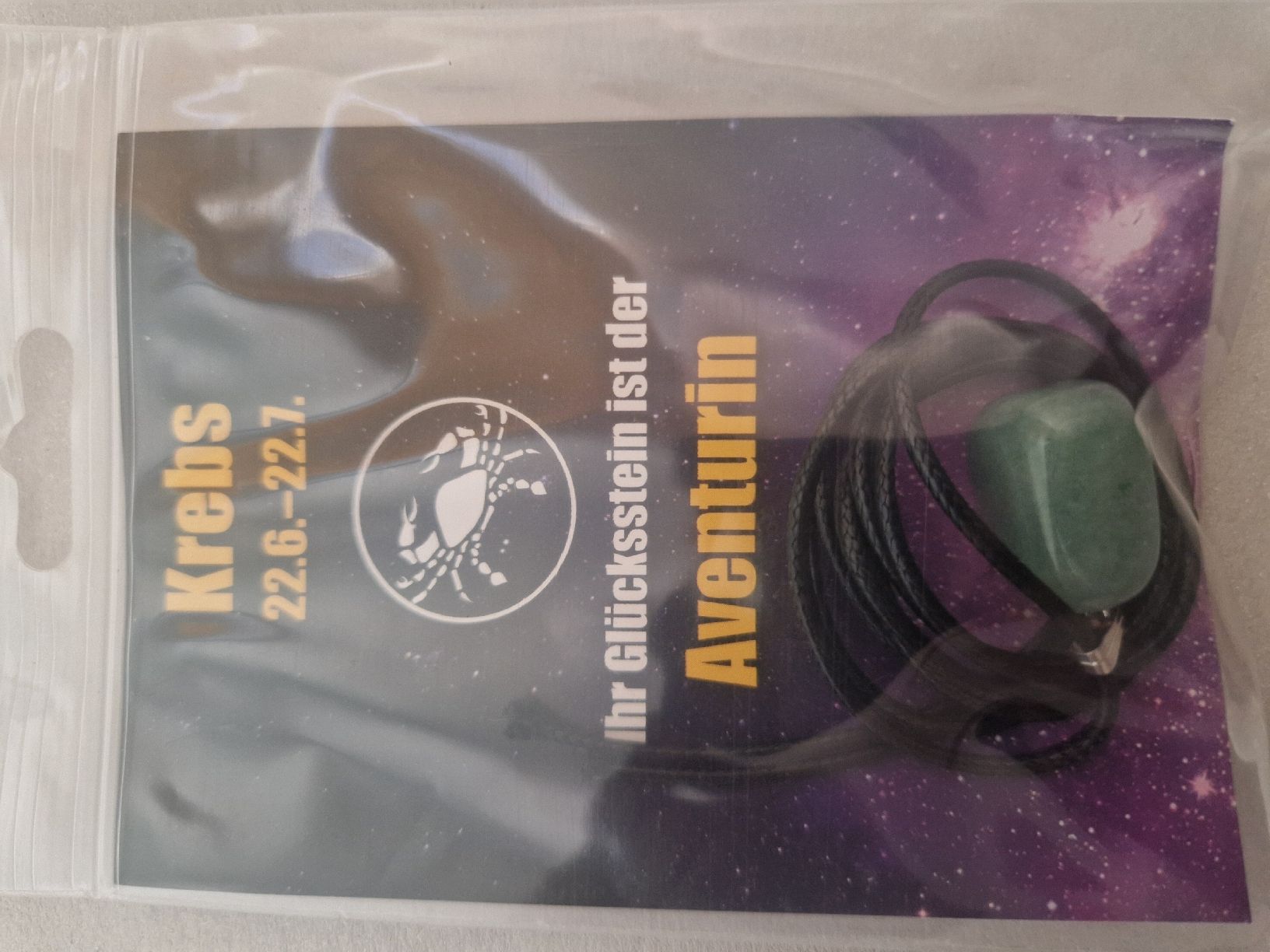 Pendentifs: Glückstein Krebs – Neuf avec emballage d'origine à Graben par pen_mr7n 3