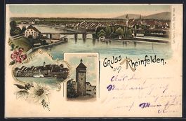 Litho Rheinfelden, Oberthor, Teilansicht