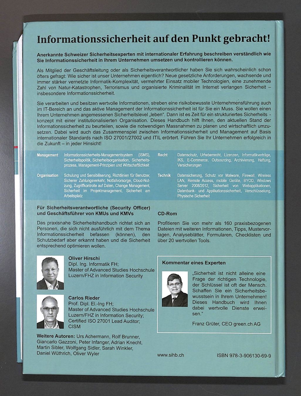Libri: Informations-Sicherheits-Handbuch: Hochschule Luzern – Nuovo (secondo la descrizione) da Zürich venduto da Nobs1 1