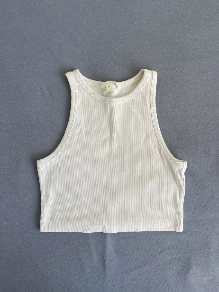 H&M Tops: Haut blanc – Neu (gemäss Beschreibung) aus Genève von giulia_almnn