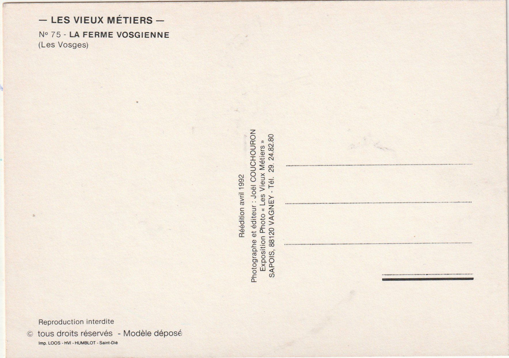 Cartoline postali: Die alten Zeiten – Usato da Lumbrein venduto da made02 1