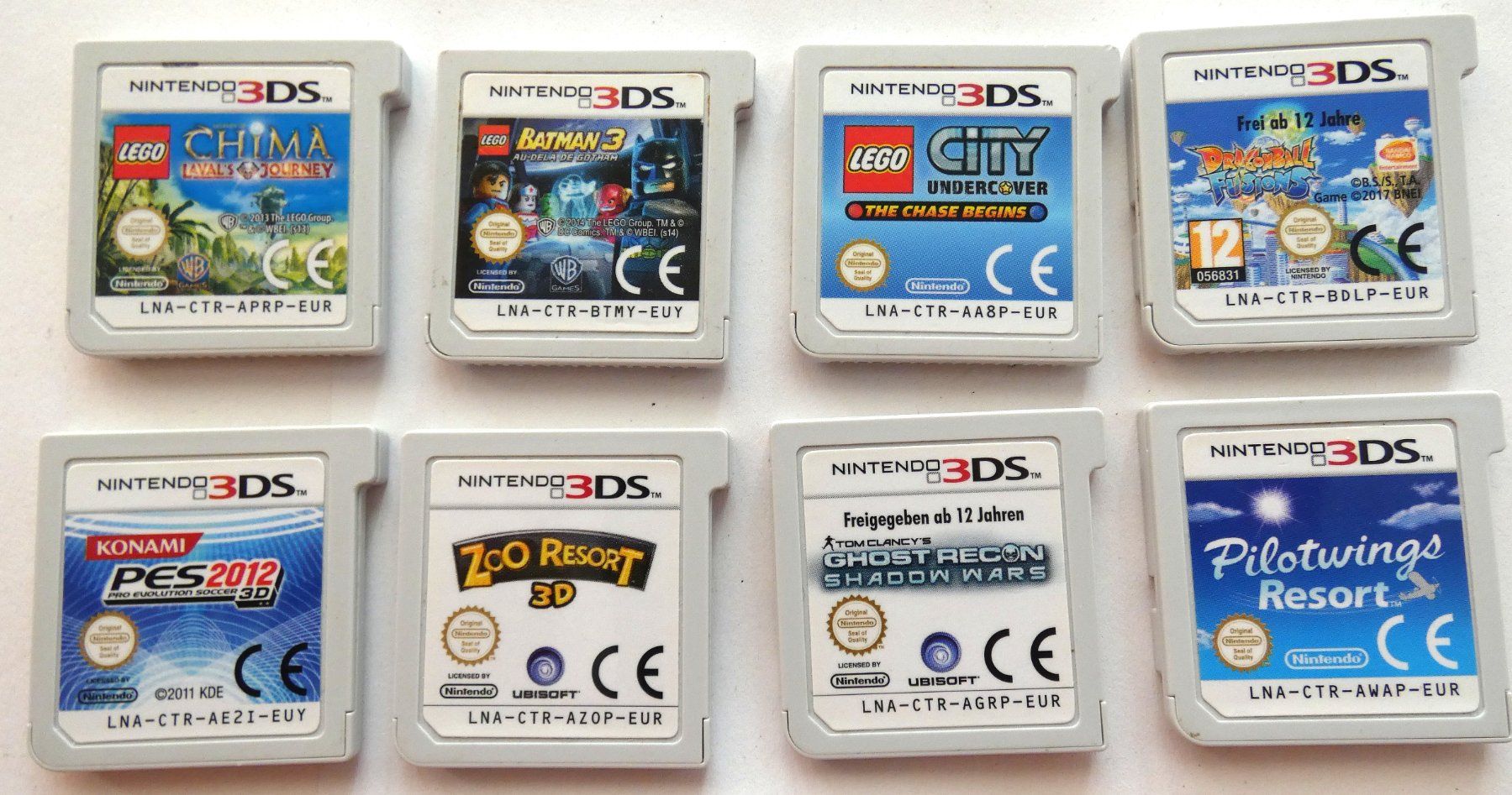 Nintendo Spiele: Nintendo 3DS - 8 Spiele – Gebraucht aus La Sarraz von classicworldcoins