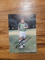 Autogrammkarte Waldemar Kryger / handsigniert / VFL Wolfsbur