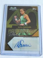 Maria Sakkari Auto numbered 4/25 Topps Graphite Tennis