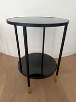 Couchtisch IKEA Asperöd schwarz Glas guter Zustand