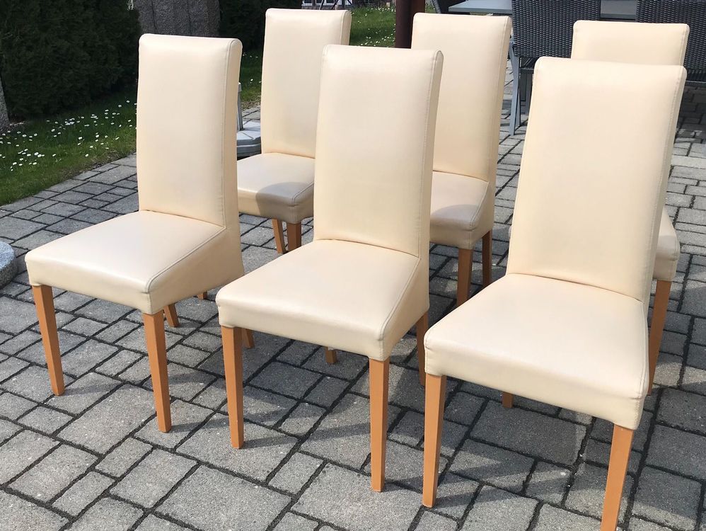 6 Esszimmer Stühle Kunstleder Kaufen auf Ricardo