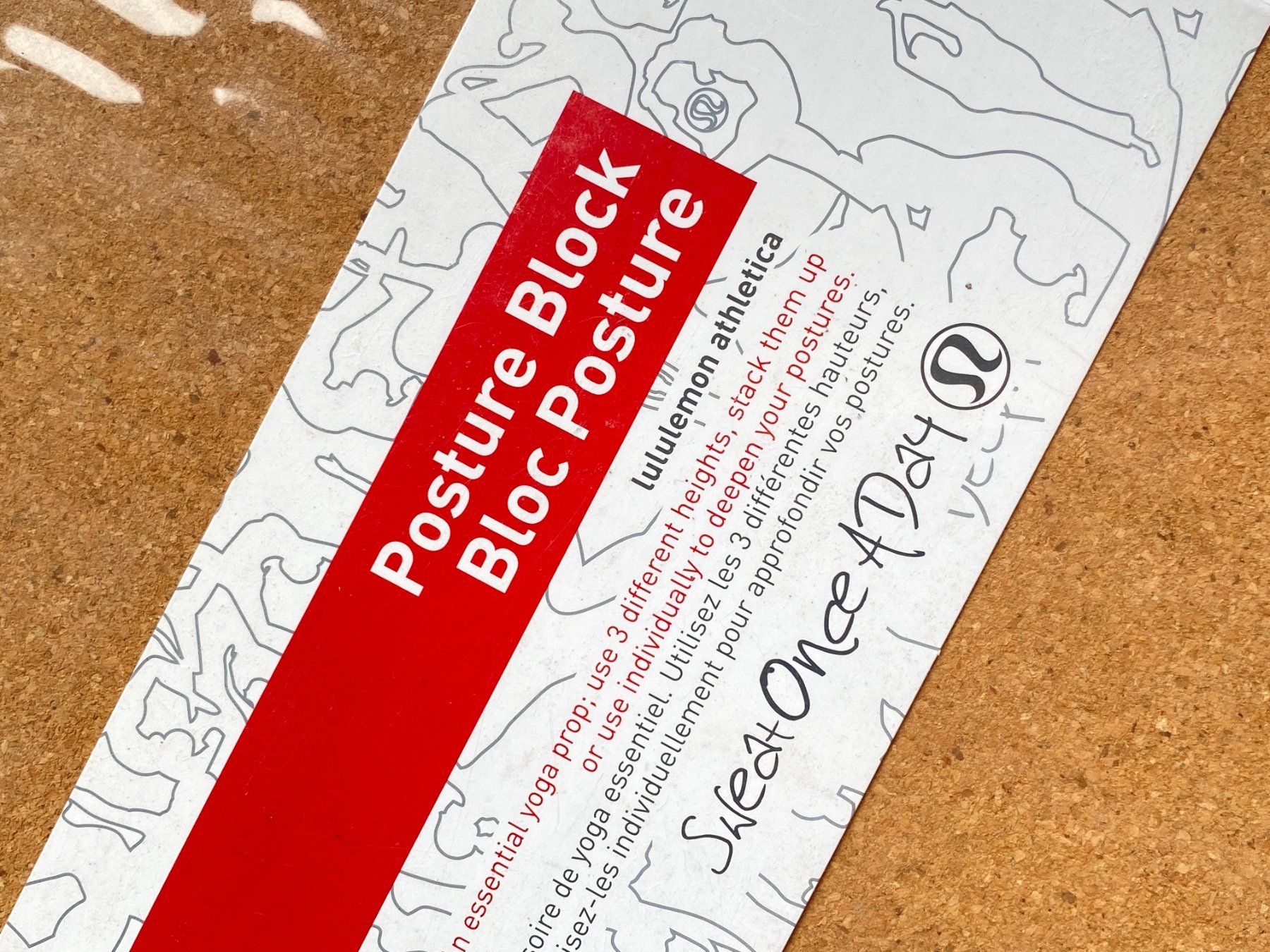 Lululemon Hometrainer: NEU - Lululemon Yoga Block aus Kork – Neu und originalverpackt aus Bern von lolapennt 7