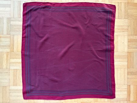 erre Vintage Seidenfoulard 90er Jahren
