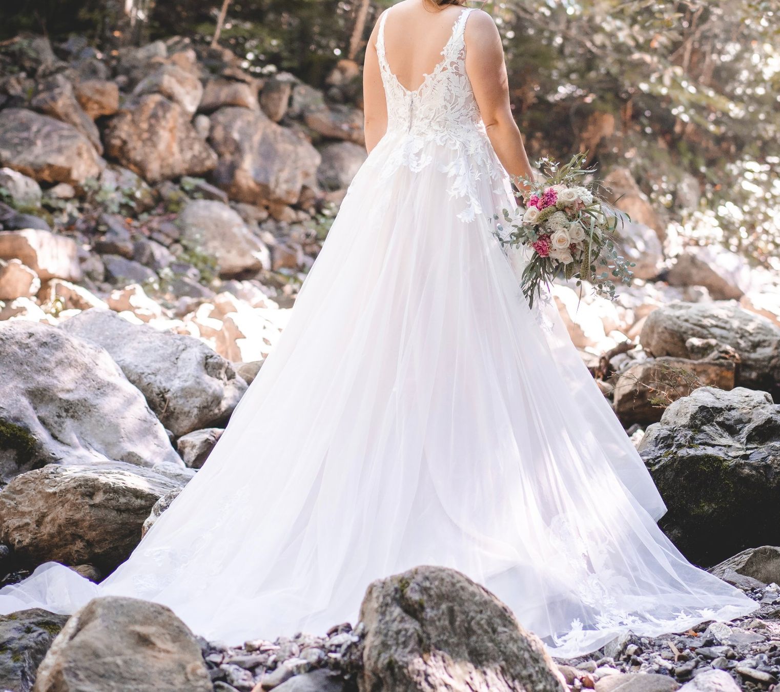 Vestiti: Secondhand Brautkleid von Stella York, Grösse 44 – Usato da Brunnen venduto da Herzig-Brautmode 4