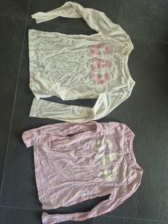 2x Gap Shirt Langarm Pulli Gr. 134