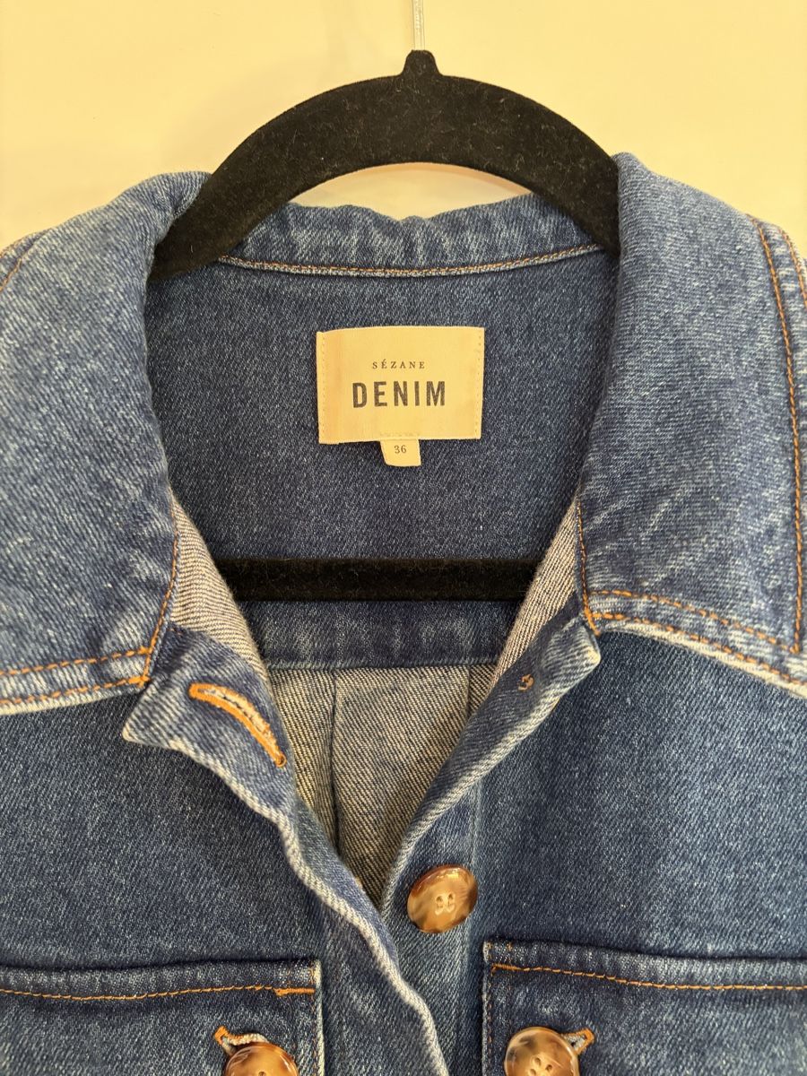 Tute: Sézane Denim Jumpsuit - Size 36 – Usato da Genève venduto da car_vg8r 2