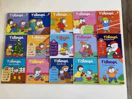 Lot de 15 livres T'choupi Nathan bon état