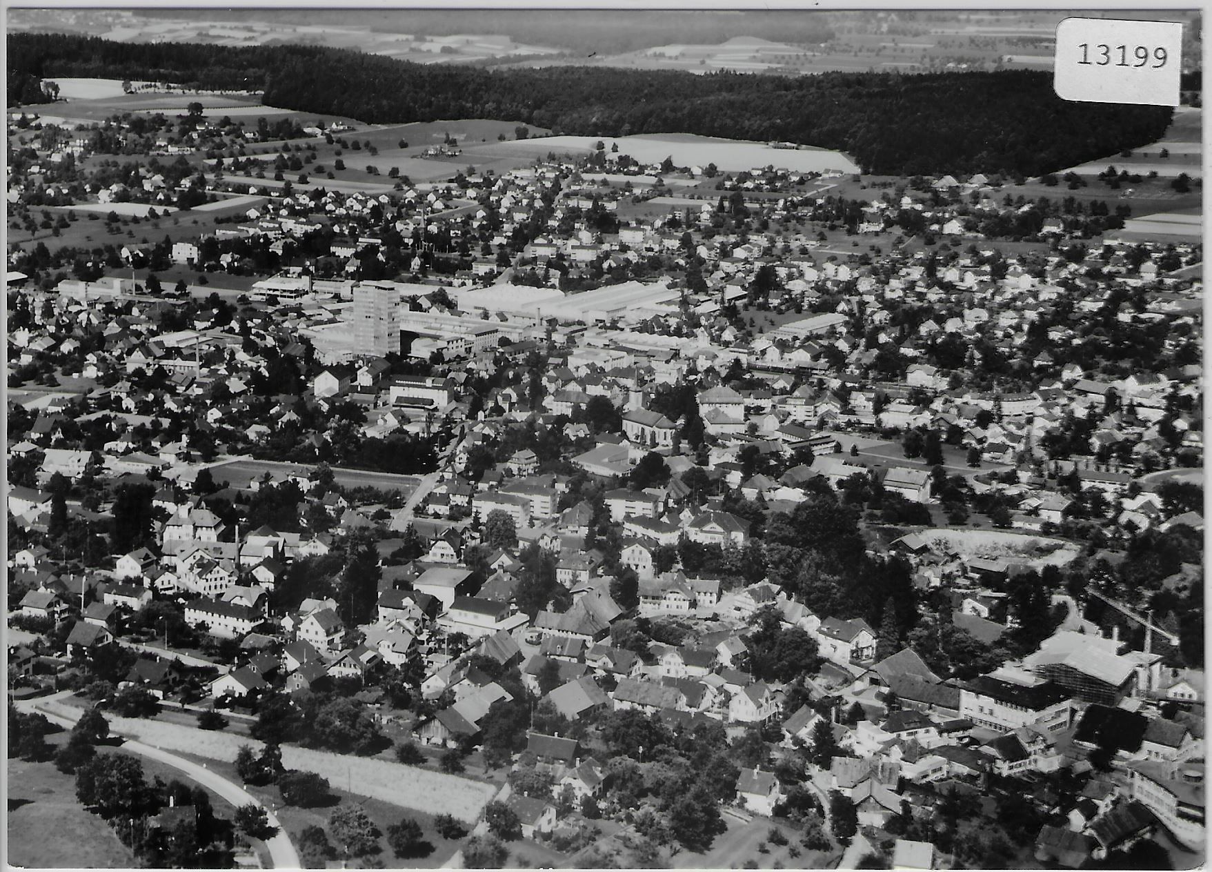 Cartoline postali: Flugaufnahme Menziken AG – Antico da Ettingen venduto da Kartenplanet