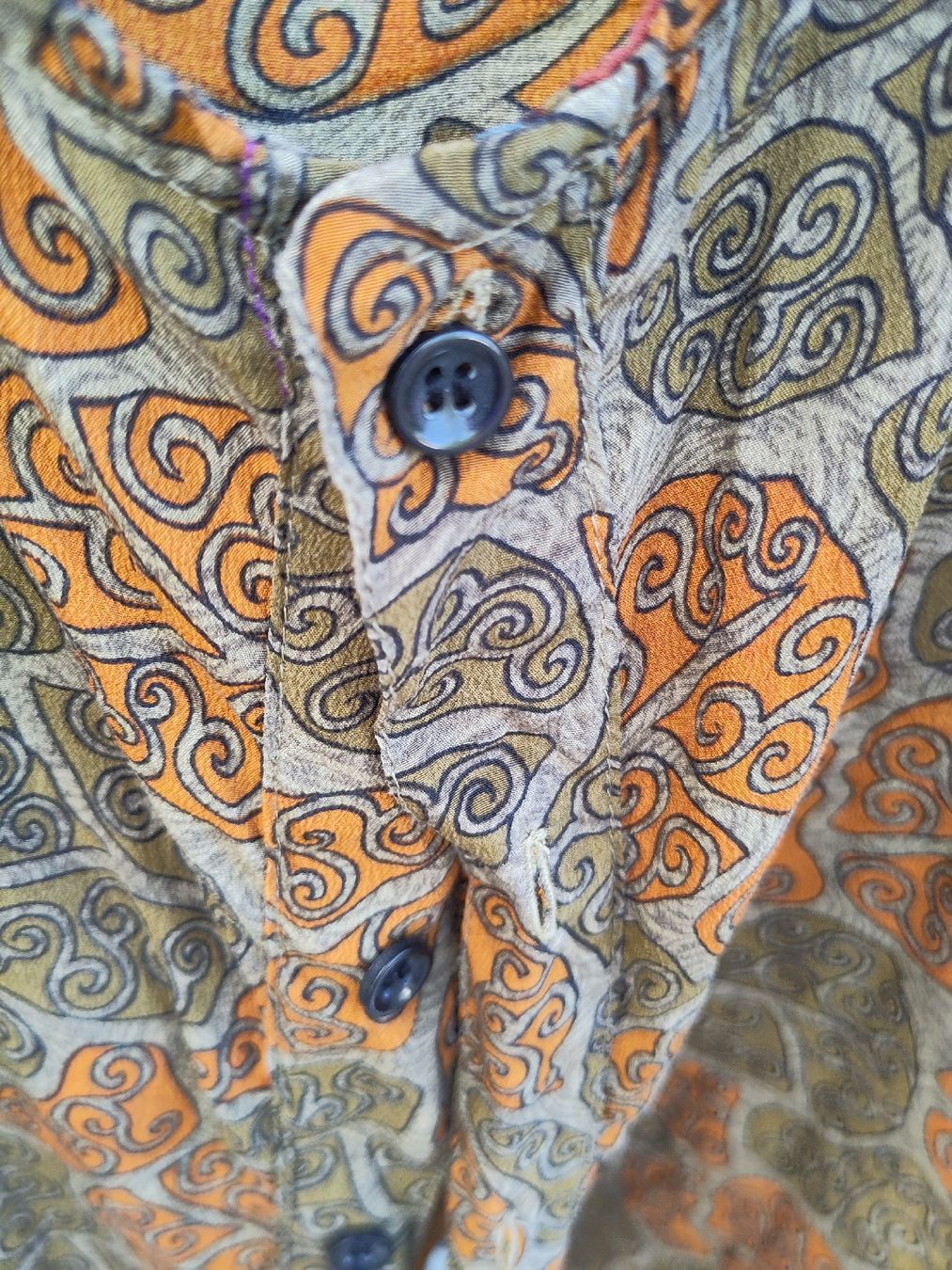 Camicette: Bluse orientalisch 100% Seide  – Usato da Basel venduto da Lucieandert 5