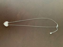 Herzkette SWAROVSKI silber