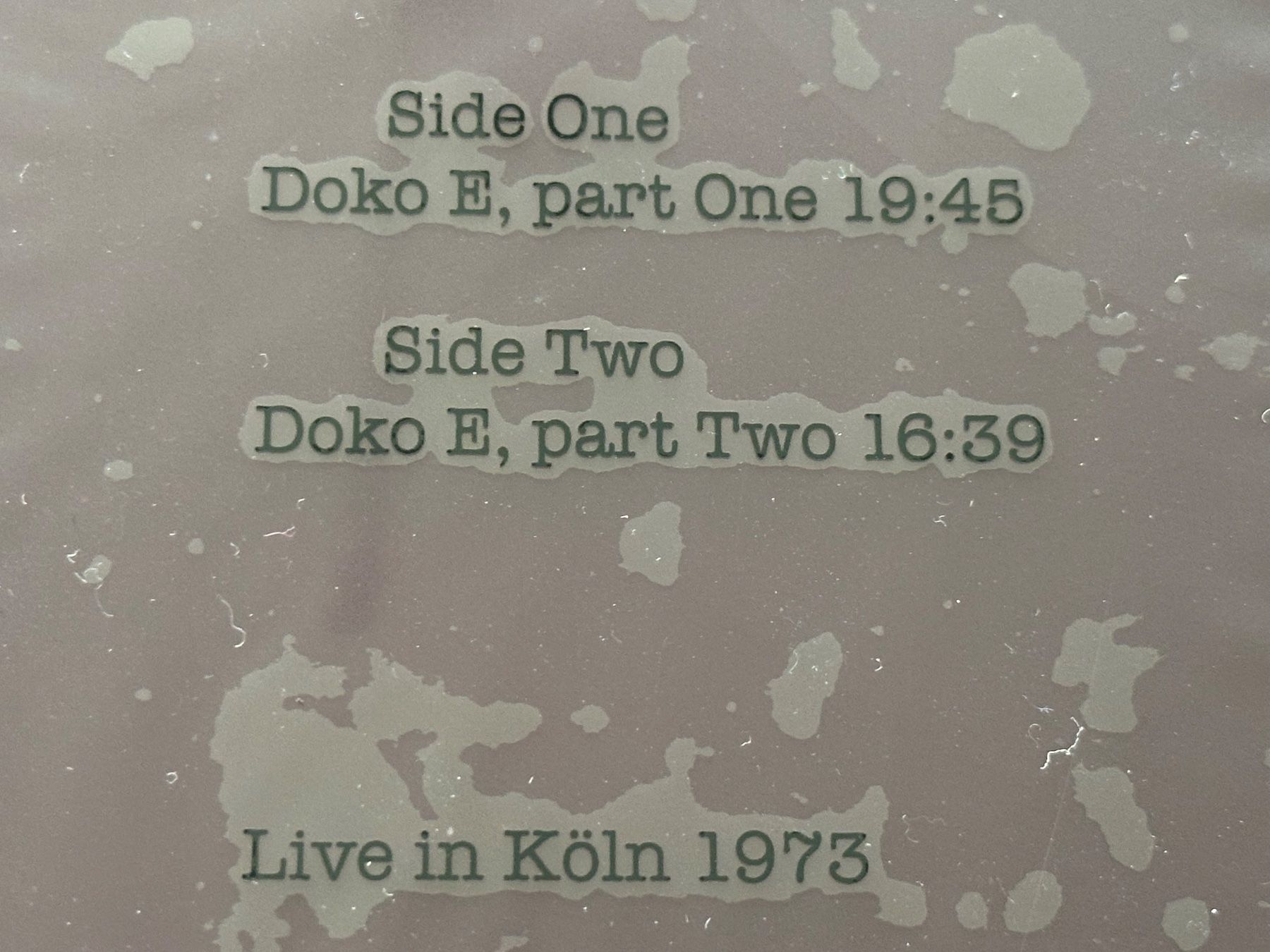 Dischi in vinile: CAN LP LIVE IN KÖLN 1973 – Usato da Sion venduto da jaipur1401 2