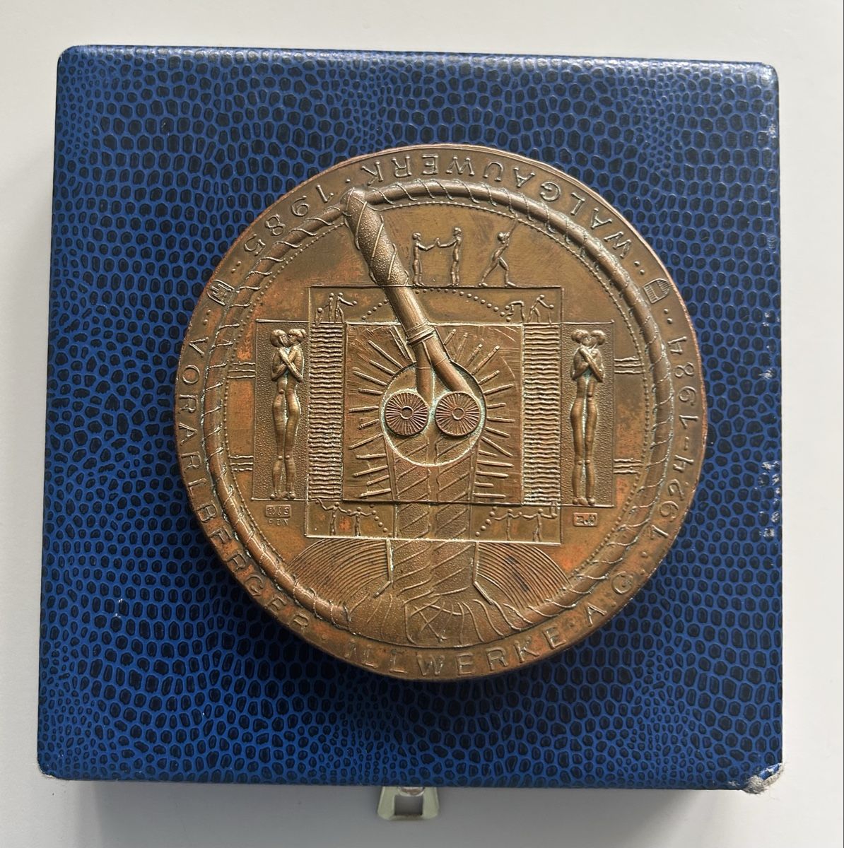 Medaglie: Vorarlberger Illwerke AG 1924 - 1984 – Usato da Gossau SG venduto da Gallus00 2