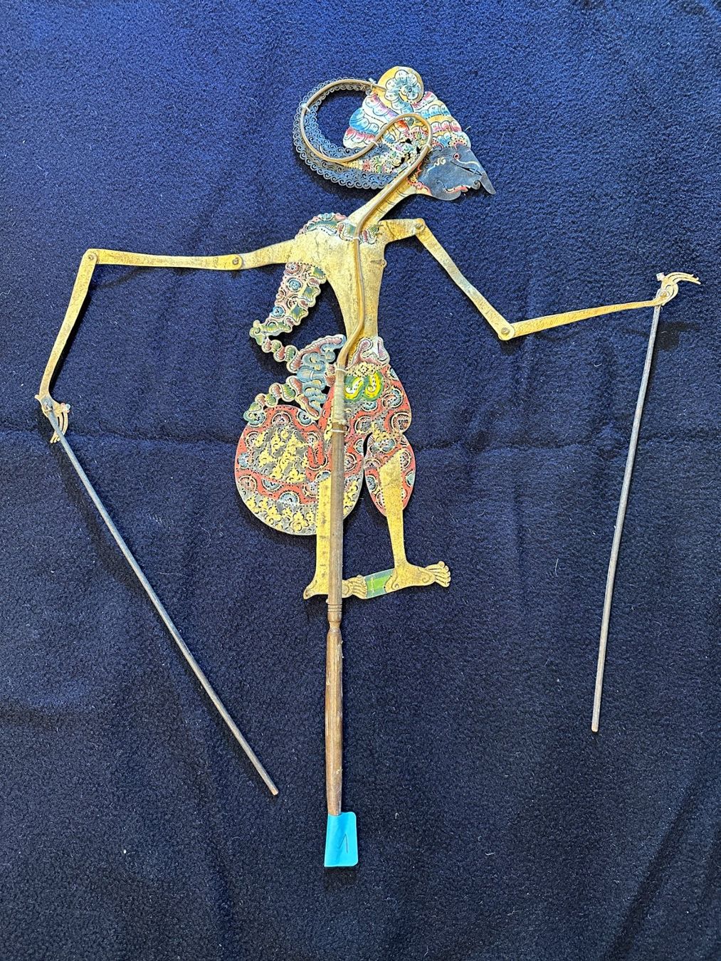 Figuren: Wayang Kulit Schattenfigur Indonesien alt – Gebraucht aus Zürich von an-dy