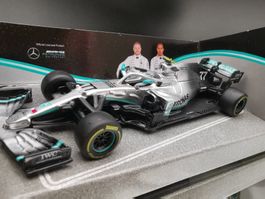 F1 Mercedes AMG Petronas W10  Bottas - 1/43 - Burago OVP