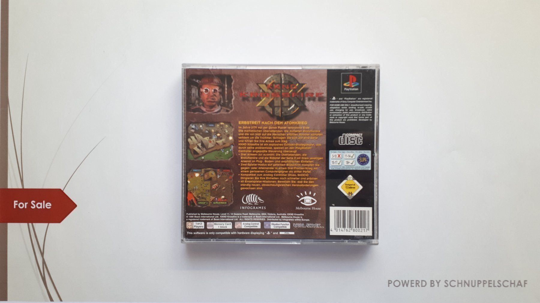 Sony Giochi: KKND Krossfire PS1 – Usato da Klingnau venduto da Schnuppelschaf 1