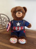 Captain America Bärli, Build-a-Bear, Superheld Stofftier