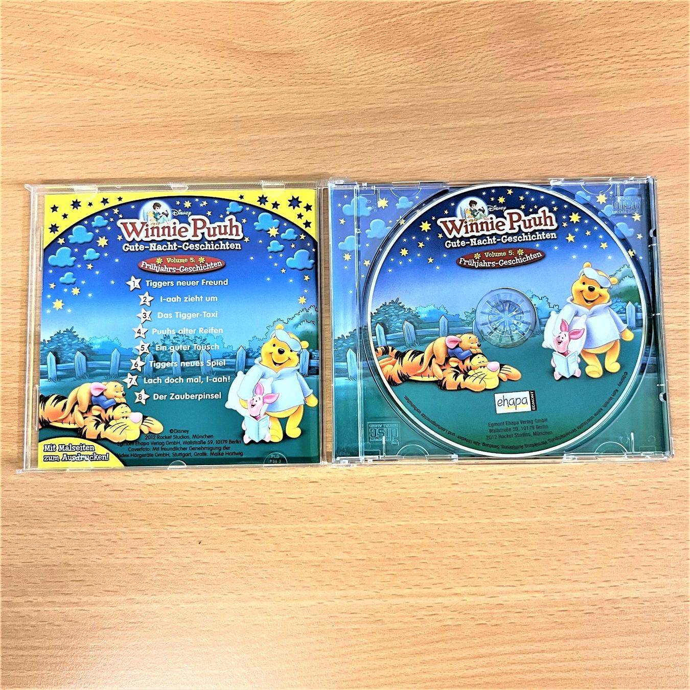CD: CD - Winnie Puuh - Gute-Nacht-Geschichten - Volume 5 – Usato da Amlikon-Bissegg venduto da allerlei-versand 1