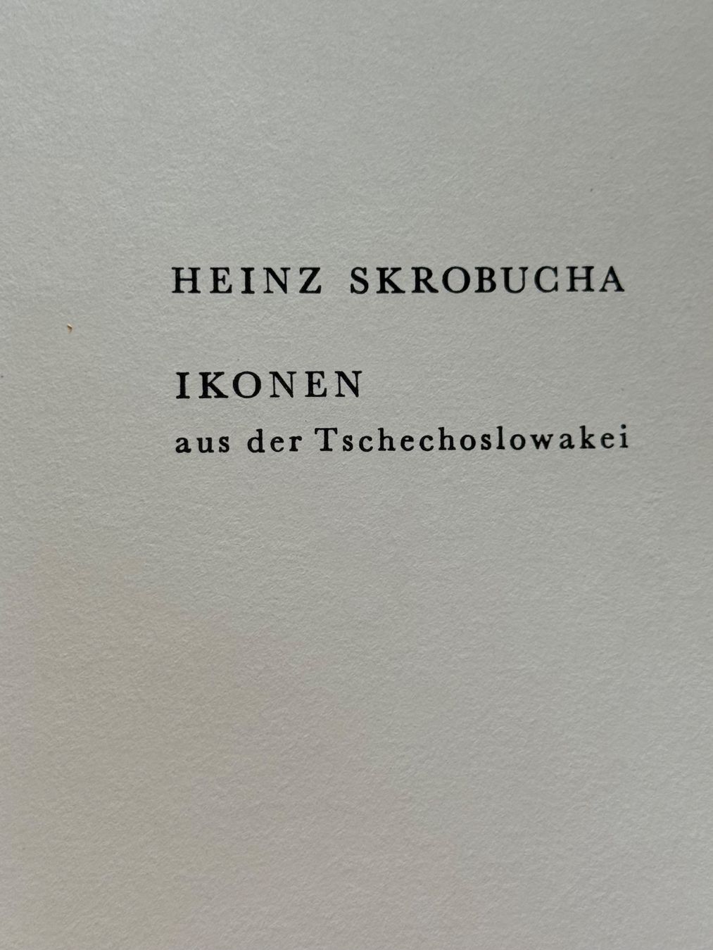 Libri: Ikonen aus der Tschechoslowakei Skrobucha 1971 – Usato da Itingen venduto da uhu777 4
