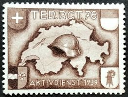 Soldatenmarke 2.WK, Territorial Rgt 76, Wi Ter 98