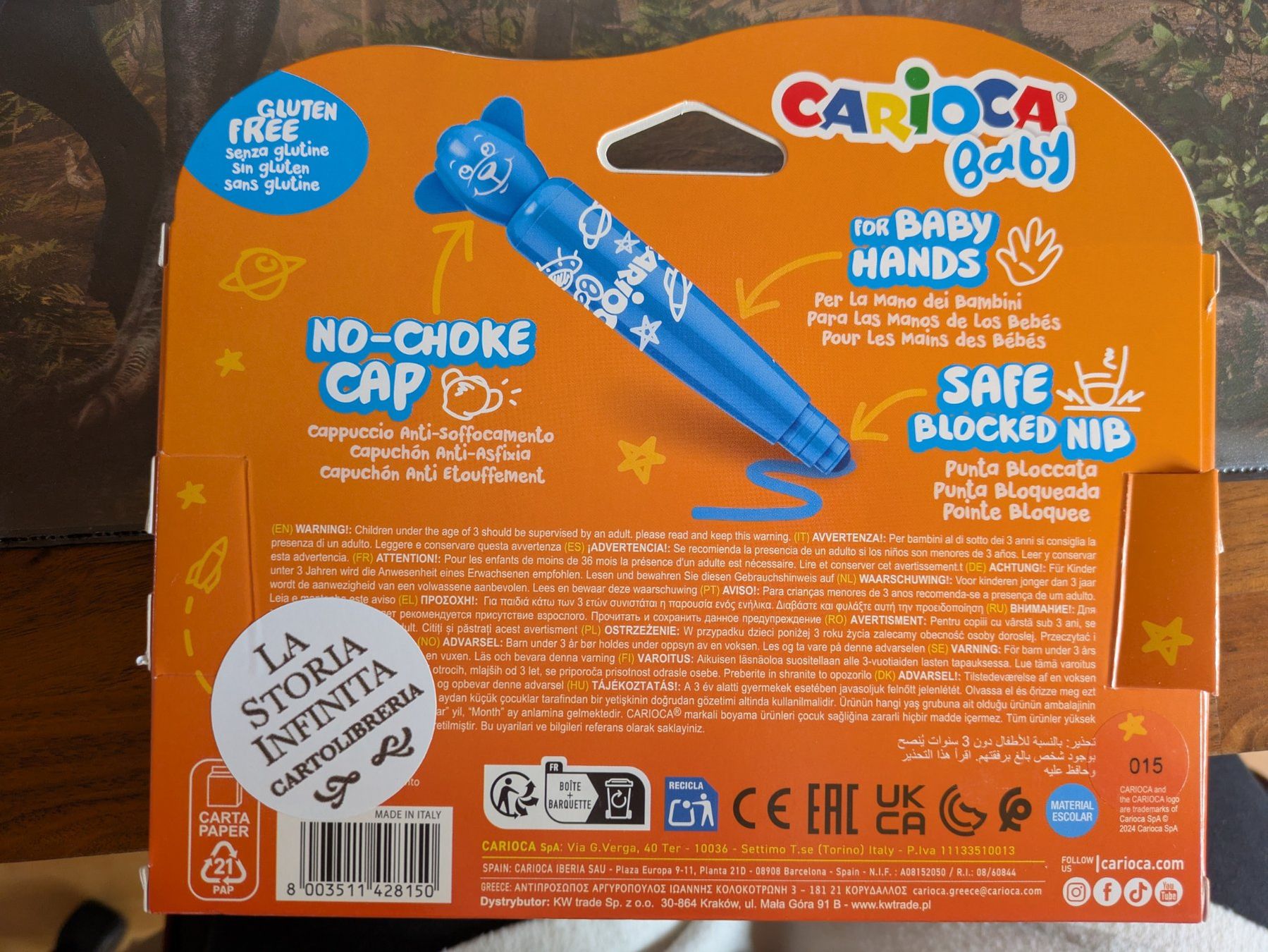 Penna & Evidenziatori: CARIOCA BABY MARKERS - 1+ – Nuovo e nell'imballaggio originale da Matran venduto da Taragor 1