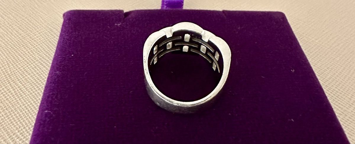 Anelli: Bague élégante en argent. – Nuovo (secondo la descrizione) da Vernier venduto da citronelle01 2