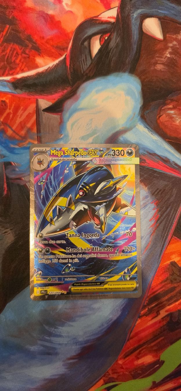 Pokémon Carte collezionabili: Mega Sharpedo ex 127/094 🇮🇹 – Usato da Biasca venduto da PokeLo20