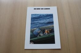 BMW 3er Cabrio Prospekt 1990