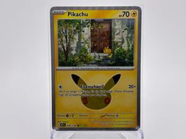 30 Jahre - Pikachu  (30C 39) - DE