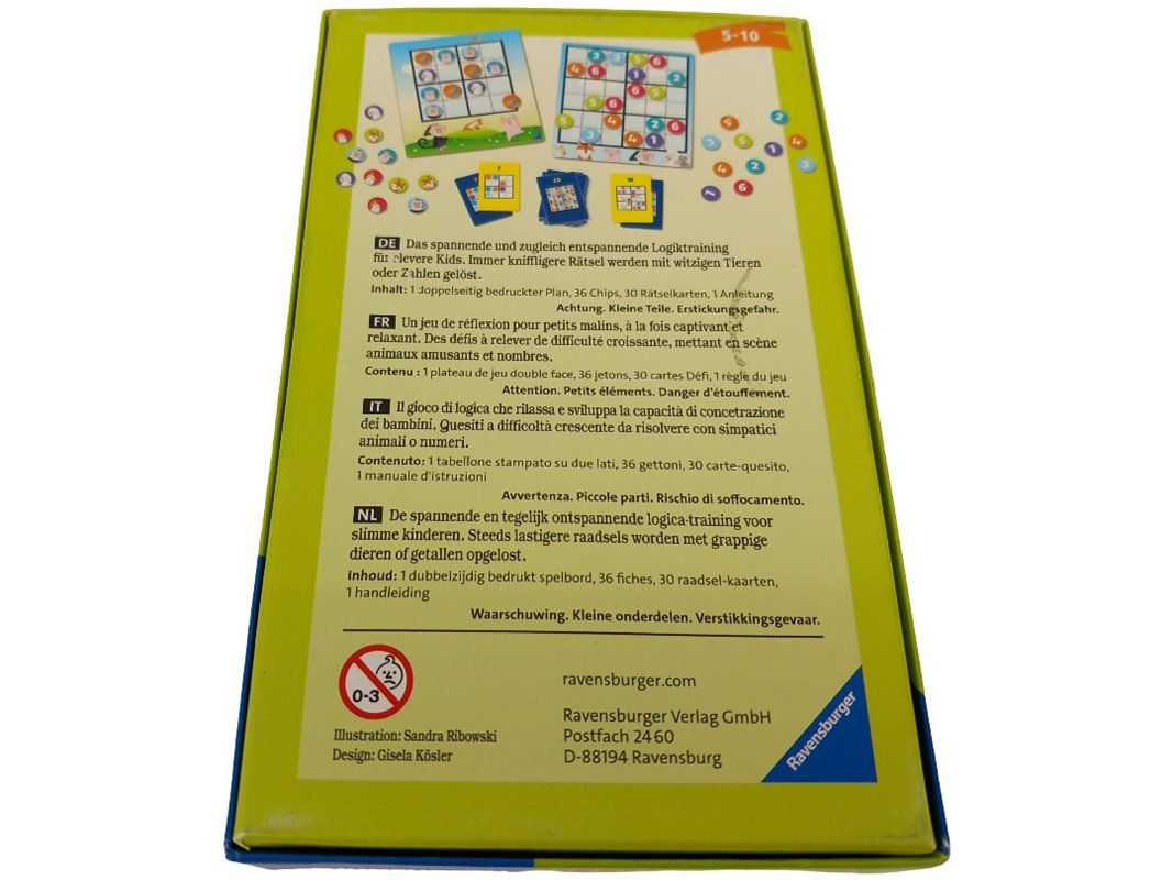 Ravensburger Spiele: RAVENSBURGER Kids Sudoku – Gebraucht aus Hünenberg von Restwert_Zug 1
