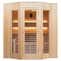 Sauna vapeur Zen 6 places LED Pack