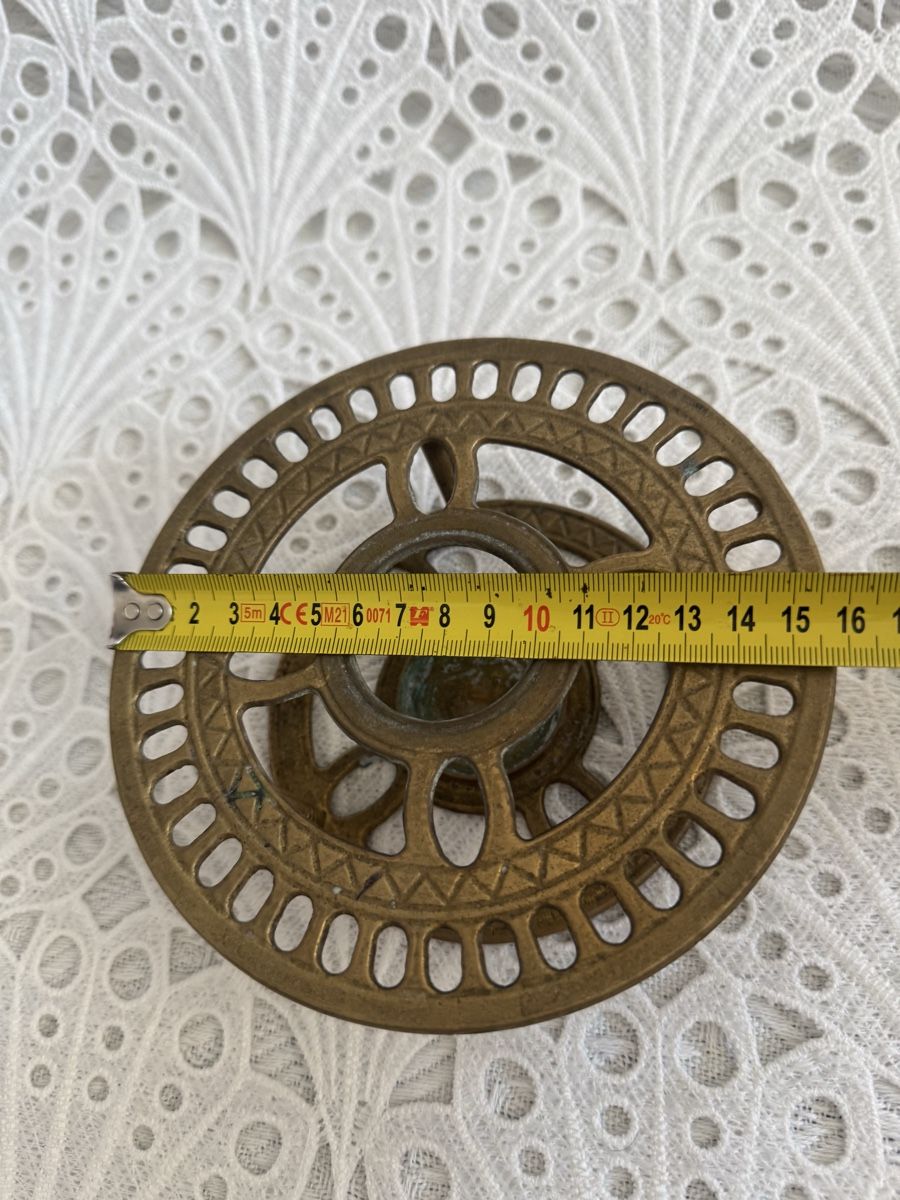 Piatti: Vintage Messing  Stövchen Teewärmer 16cm  – Usato da Frenkendorf venduto da Only1 4