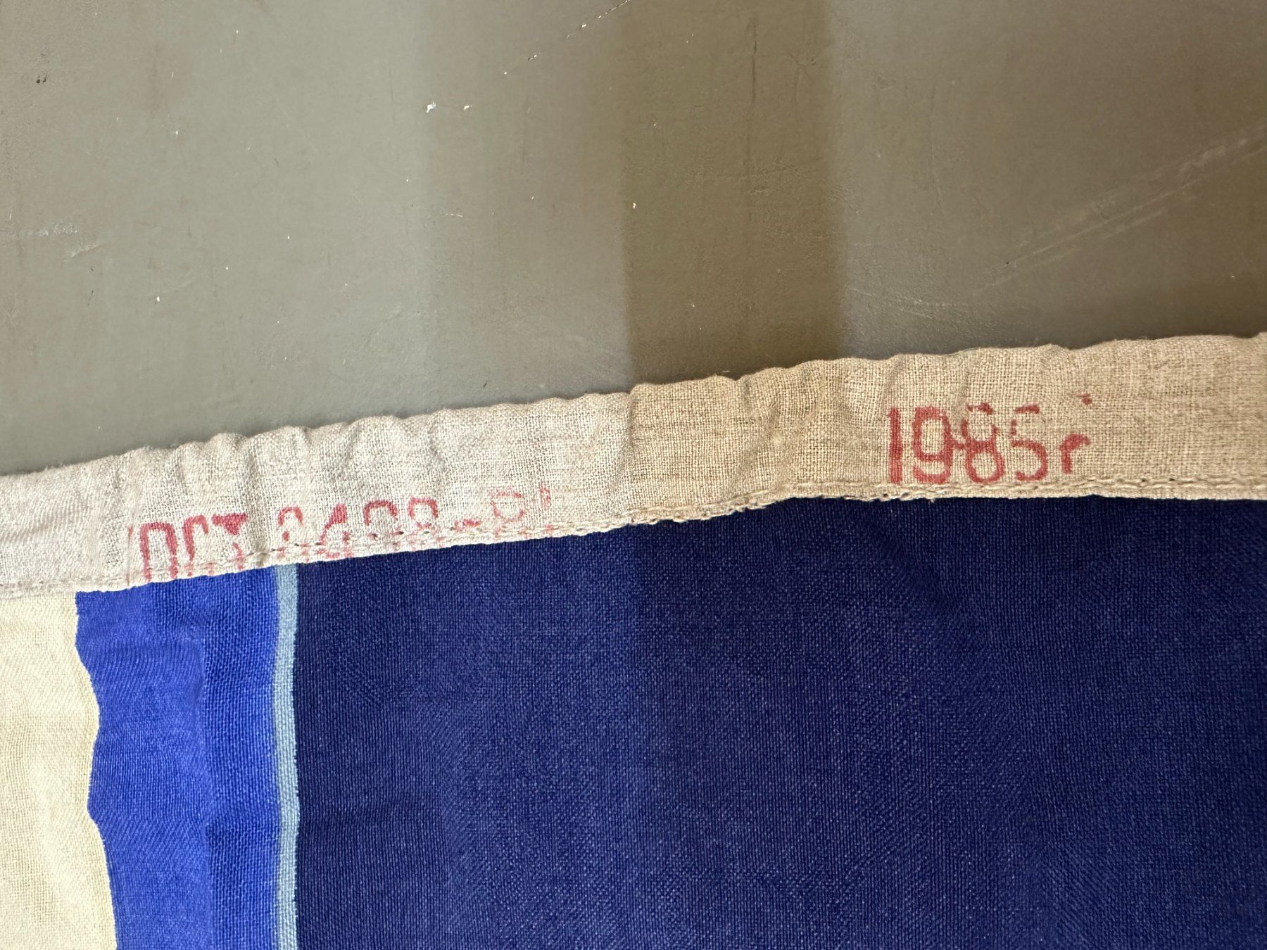 Drapeaux: Drapeau marine de plongée URSS 1985 bon état – D'occasion à Lausanne par gio_vintage17 2