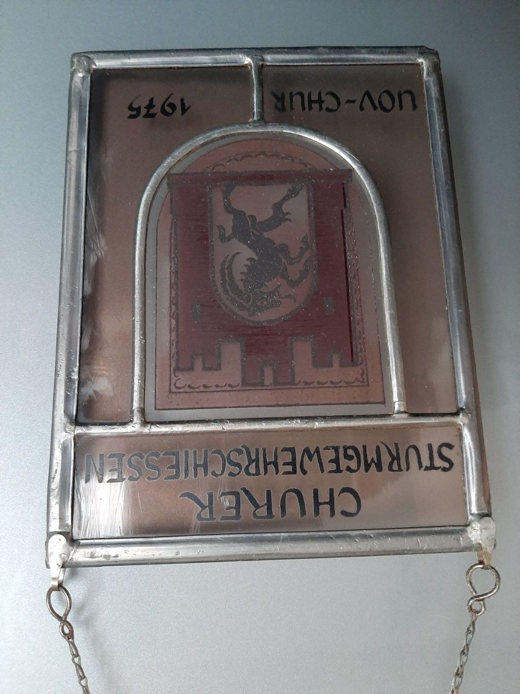 Sonstige Antiquitäten & Kunst: FensterBild Bleiverglasung Buntglas – Gebraucht aus Buchs AG von Cuescu 5