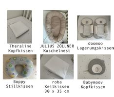 7 Stk. Babykissen Anti-Koliken Anti-Reflux