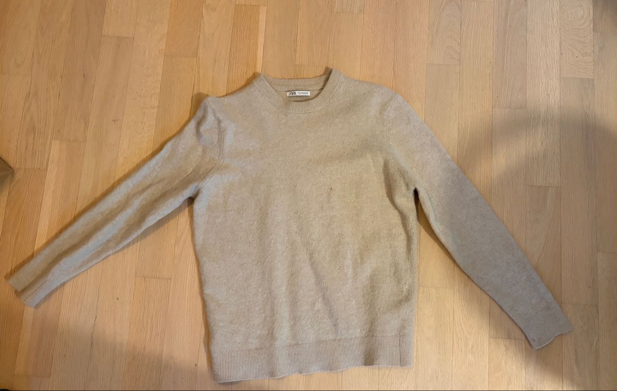 Zara Pullover & Sweatshirts: Pullover Zara Herren beige Grösse S – Gebraucht aus Zürich von leandrostz