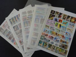 Ungarn 10 Albumseiten gest. Briefmarken von 1967-1973