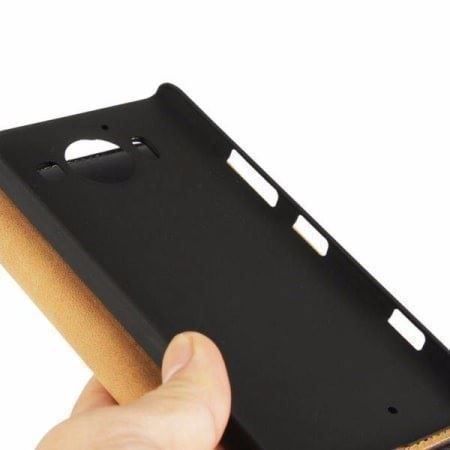 Cover & Protezioni schermo: Microsoft Lumia 950 XL Leder LUXUS Case – Nuovo e nell'imballaggio originale da Zürich venduto da Store-247 5