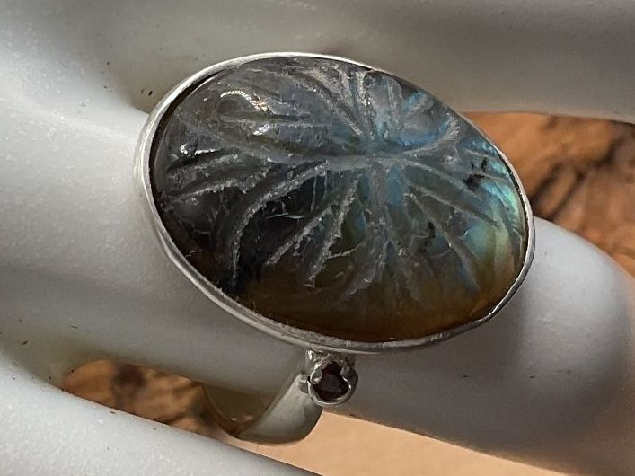 Ringe: Silberring mit Labradorit, Gr.55.5 – Neu (gemäss Beschreibung) aus Luzern von S.Kern01 4